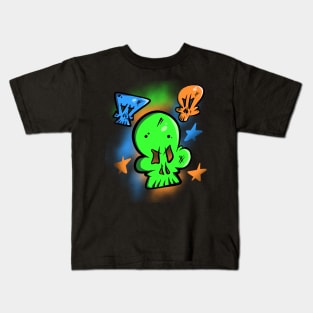 Stars and skulls Kids T-Shirt